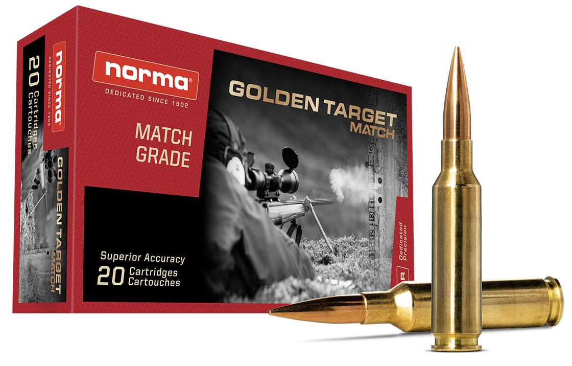 NORMA GOLDEN TARGET 6.5CREED 143GR BTHP 20/1 - New at BHC